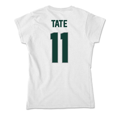 Michigan State - NCAA Women's Basketball : Jocelyn Tate - Soft Style Women’s T-Shirt-1