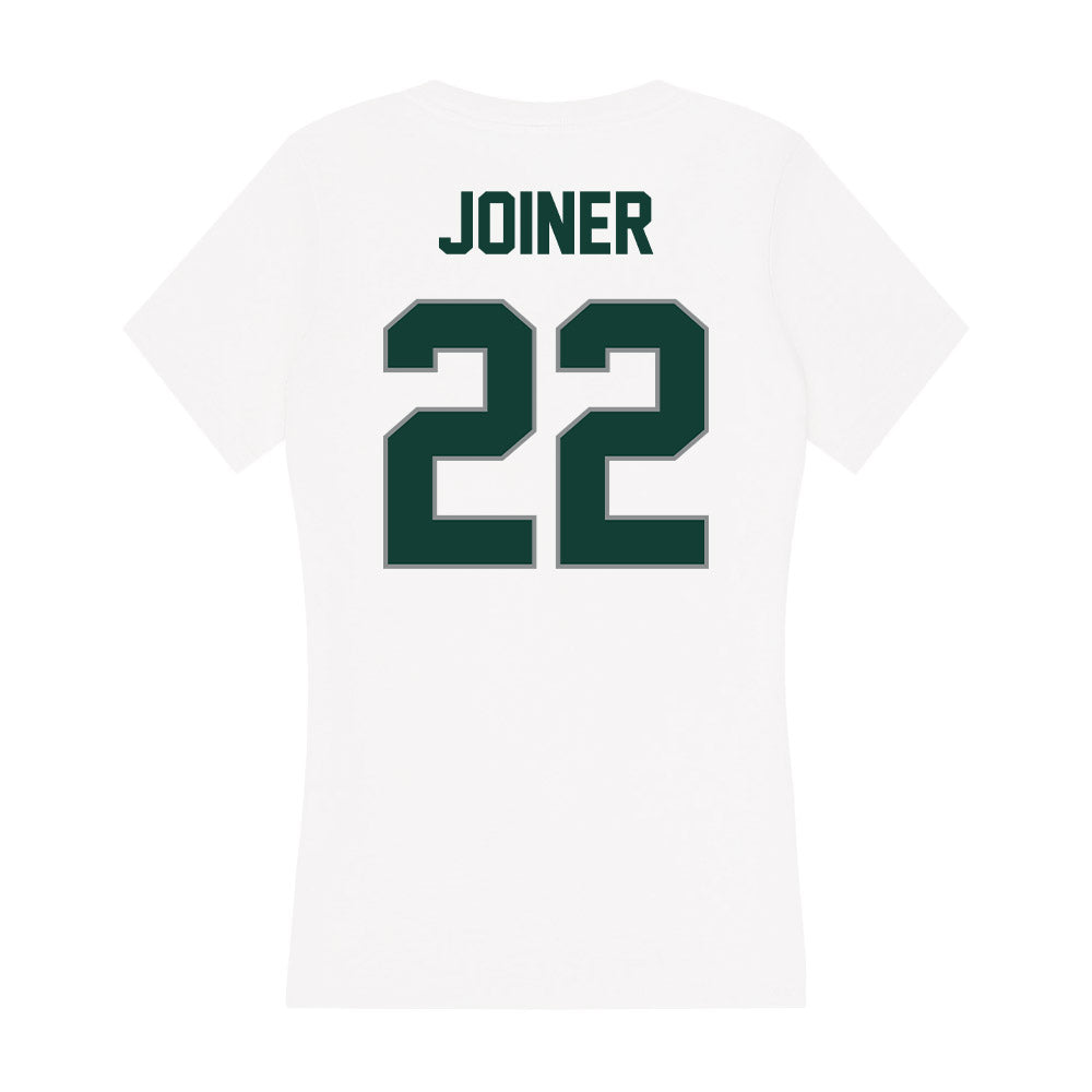 Michigan State - NCAA Women's Basketball : Moira Joiner - Women's V-Neck T-Shirt-1