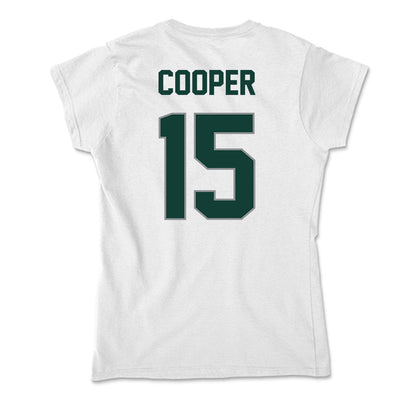 Michigan State - NCAA Men's Basketball : Carson Cooper - Soft Style Women’s T-Shirt-1