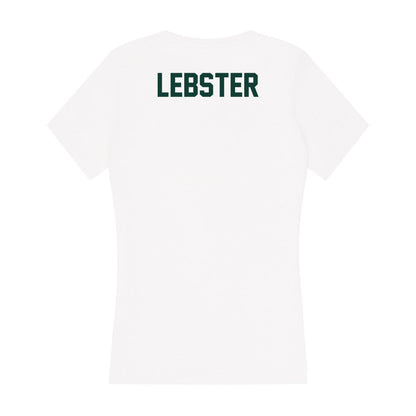 Michigan State - NCAA Women's Gymnastics : Stephanie Lebster - Women's V-Neck T-Shirt-1