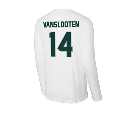 Michigan State - NCAA Women's Basketball : Grace VanSlooten - Activewear Long Sleeve T-Shirt