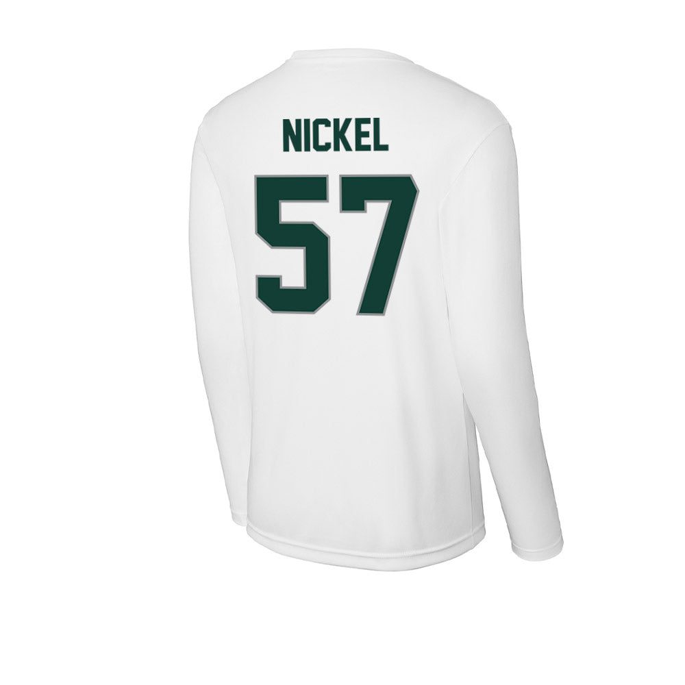 Michigan State - NCAA Football : Mason Nickel - Activewear Long Sleeve T-Shirt