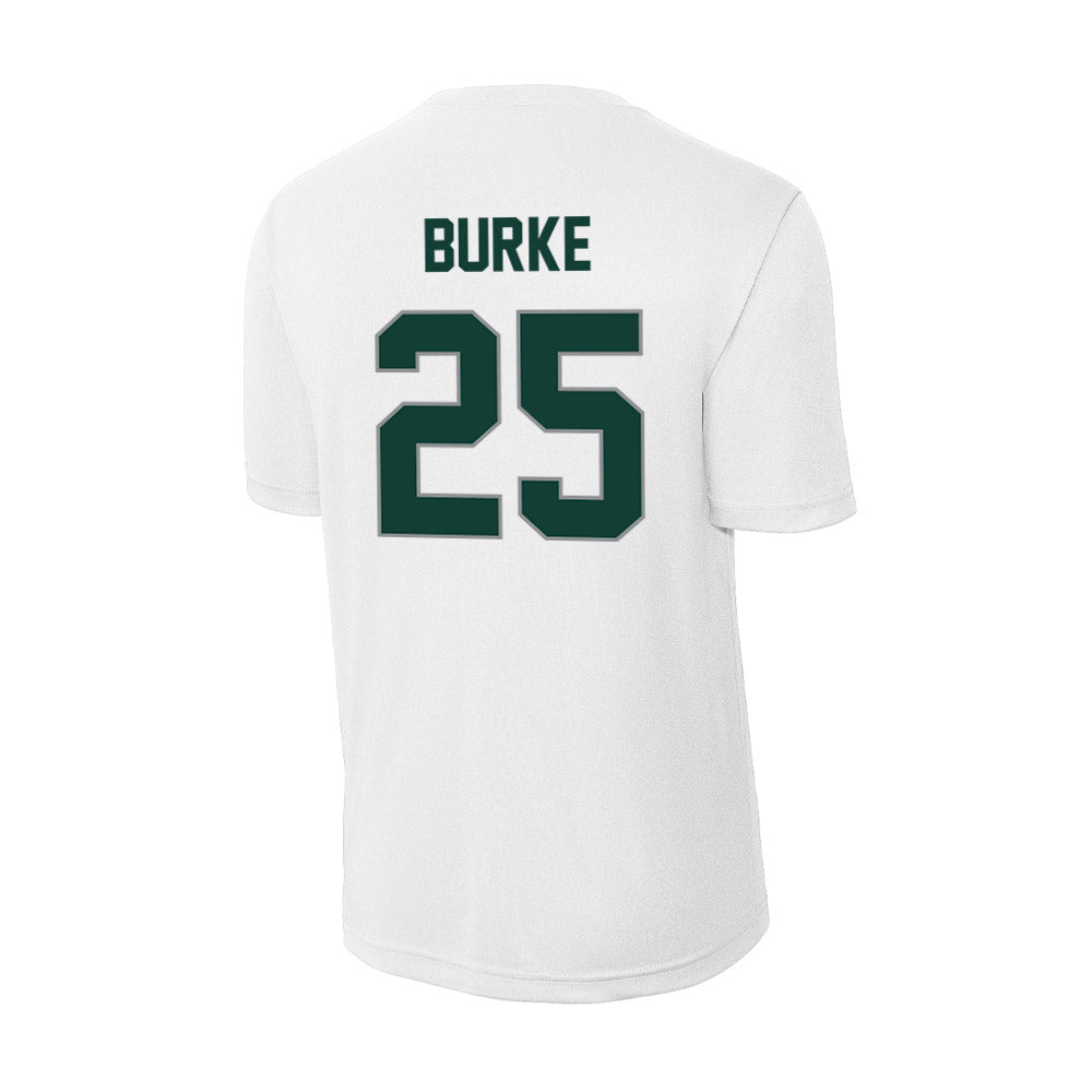 Michigan State - NCAA Men's Ice Hockey : Cole Burke - Activewear T-Shirt-1