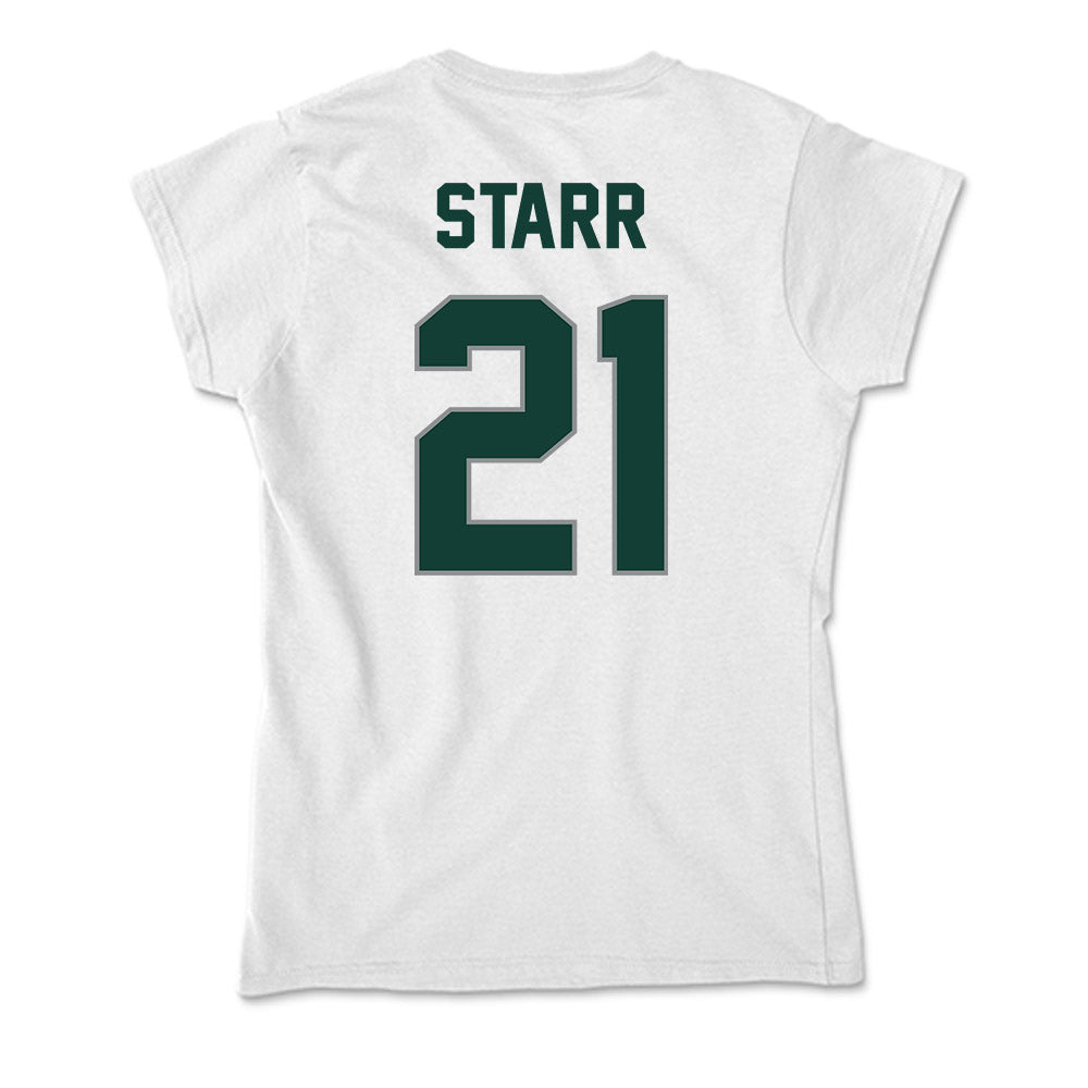 Michigan State - NCAA Softball : Alex Starr - Soft Style Women’s T-Shirt-1