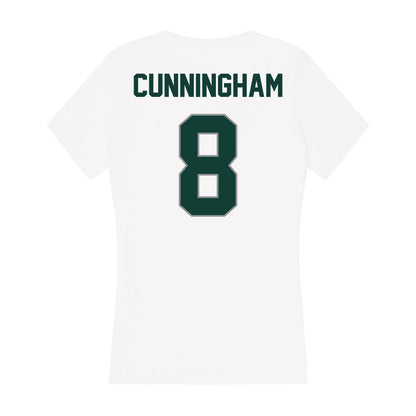 Michigan State - NCAA Softball : Ella Cunningham - Women's V-Neck T-Shirt-1