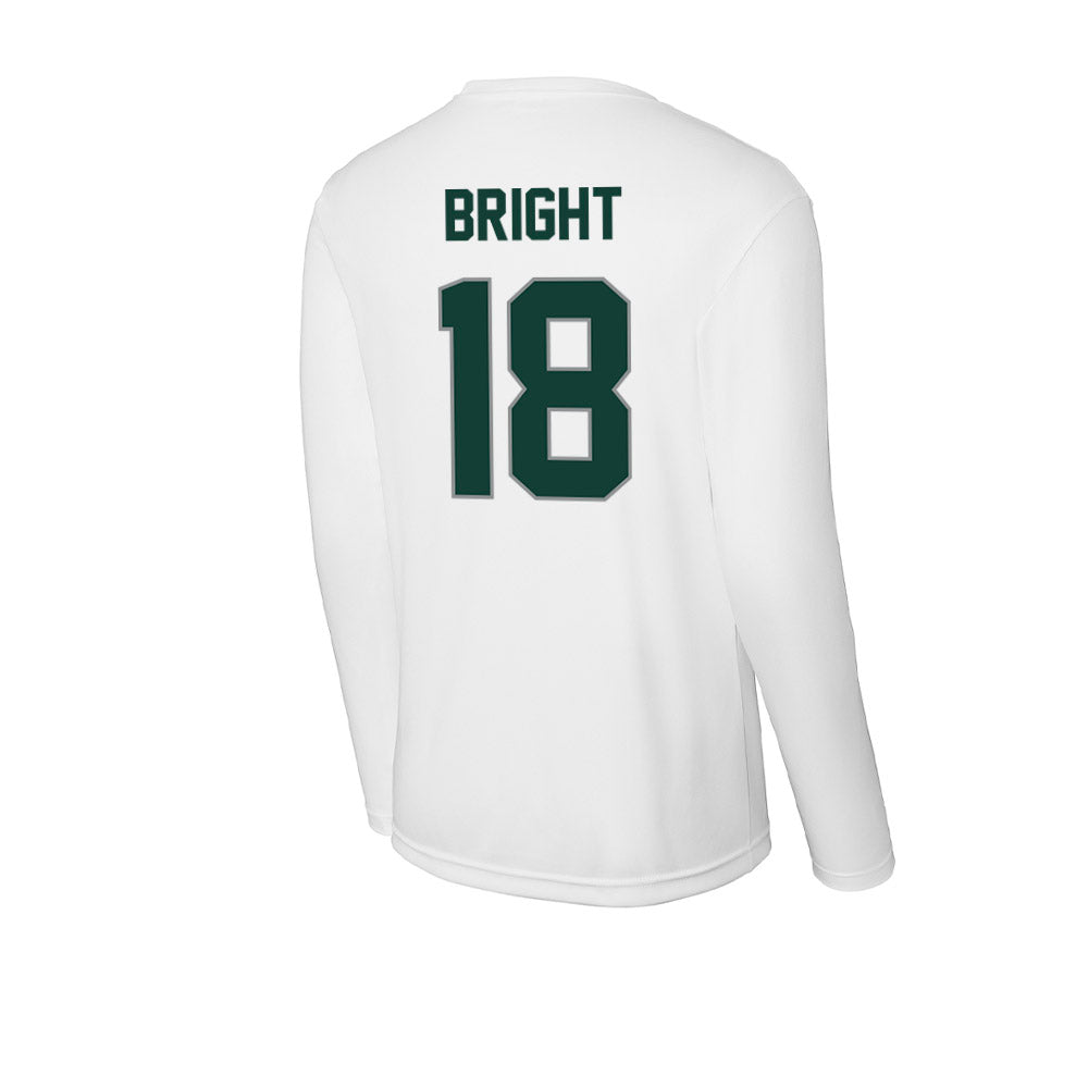 Michigan State - NCAA Baseball : Noah Bright - Activewear Long Sleeve T-Shirt