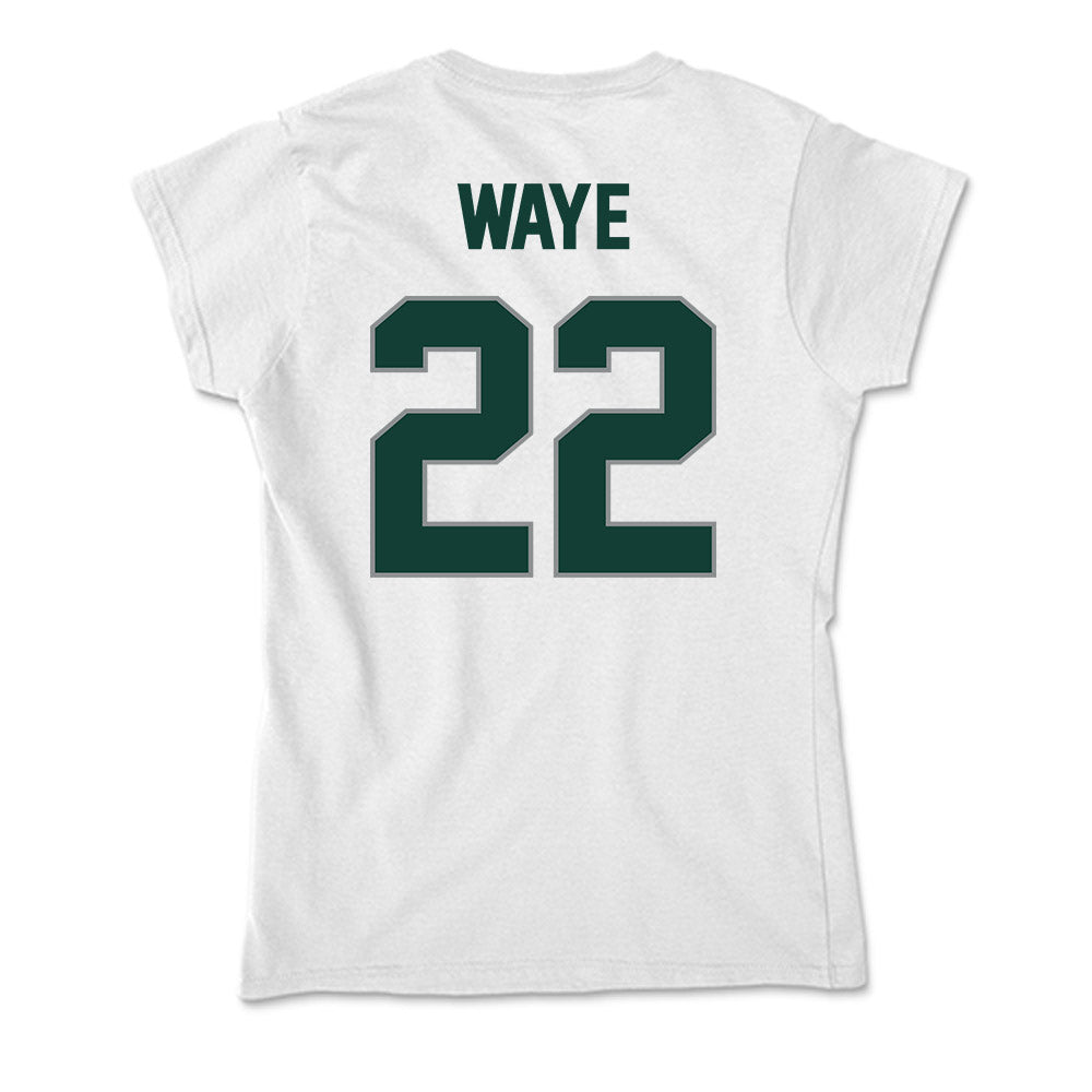 Michigan State - NCAA Women's Volleyball : Carmen Waye - Soft Style Women’s T-Shirt-1