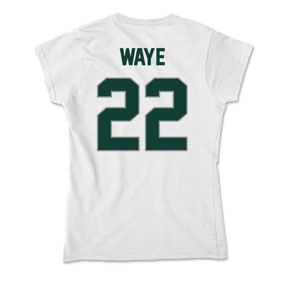 Michigan State - NCAA Women's Volleyball : Carmen Waye - Soft Style Women’s T-Shirt-1