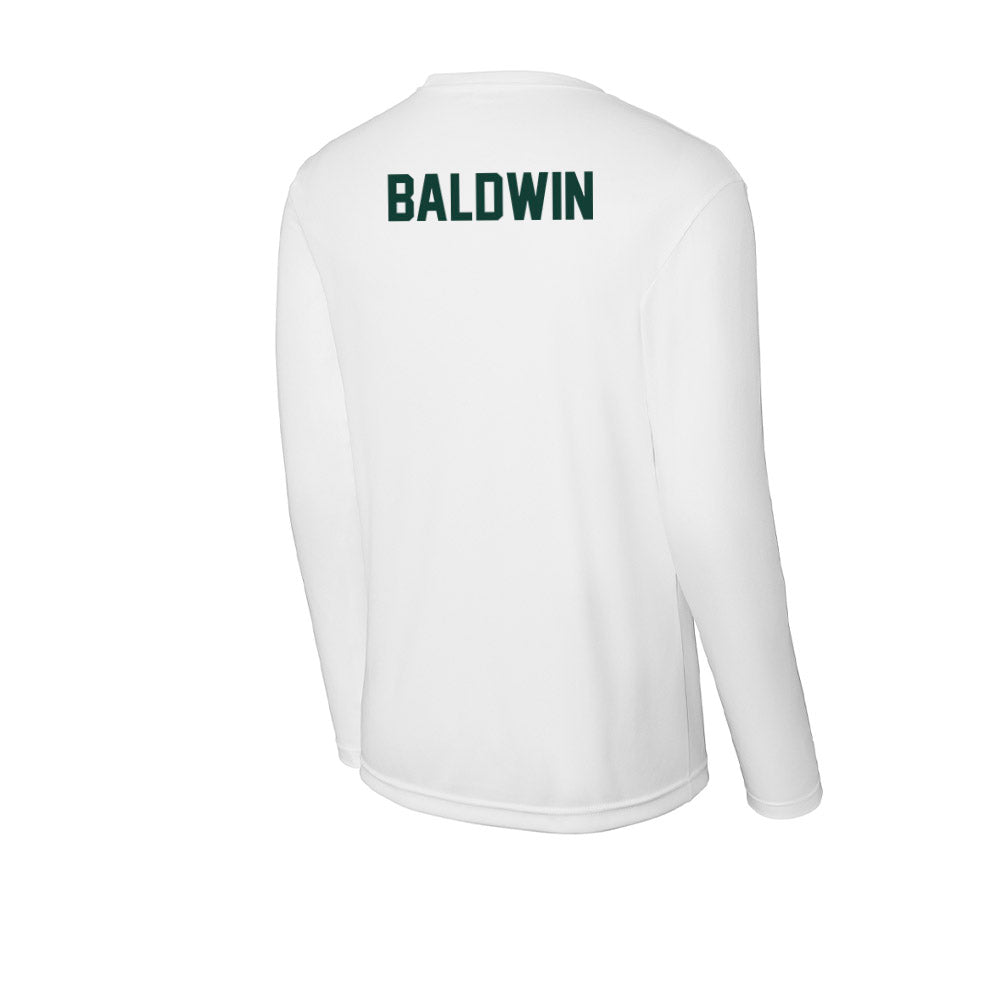 Michigan State - NCAA Men's Ice Hockey : Heath Baldwin - Activewear Long Sleeve T-Shirt-1