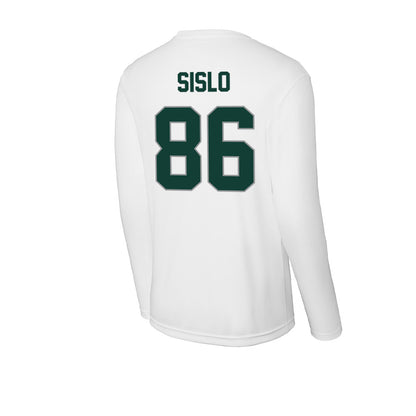 Michigan State - NCAA Football : Blake Sislo - Activewear Long Sleeve T-Shirt-1