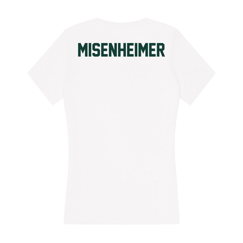 Michigan State - NCAA Women's Gymnastics : Emma Misenheimer - Women's V-Neck T-Shirt-1