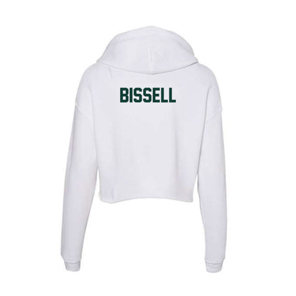 Michigan State - NCAA Men's Track & Field : Carter Bissell - Women's Crop Fleece Hoodie-1