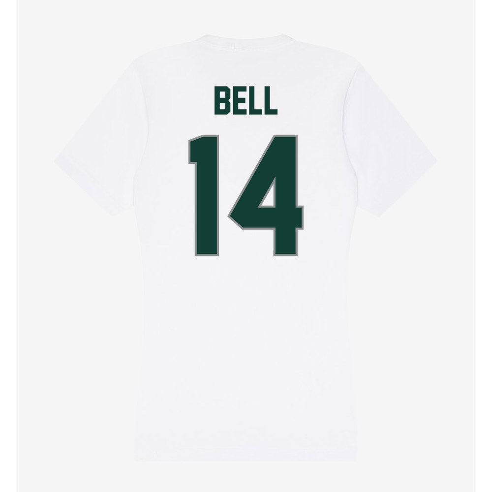 Michigan State - NCAA Football : Malcolm Bell - Women's V-Neck T-Shirt-1