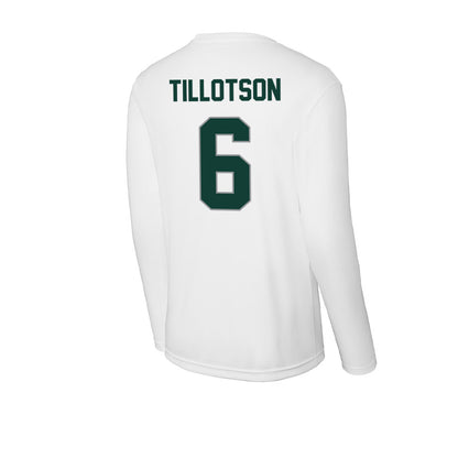 Michigan State - NCAA Women's Soccer : Remini Tillotson - Activewear Long Sleeve T-Shirt-1