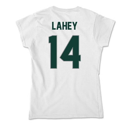 Michigan State - NCAA Men's Ice Hockey : Matt Lahey - Soft Style Women’s T-Shirt-1