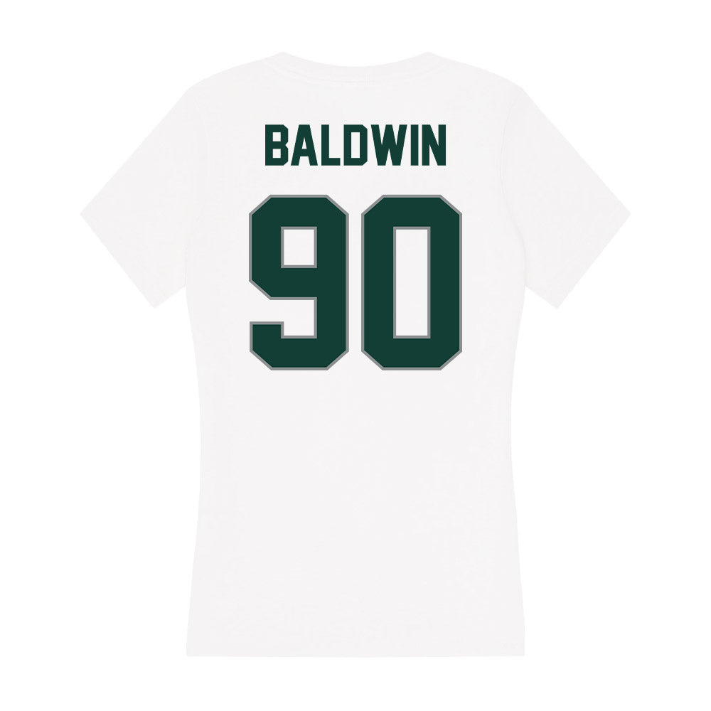 Michigan State - NCAA Softball : Sierra Baldwin - Women's V-Neck T-Shirt-1