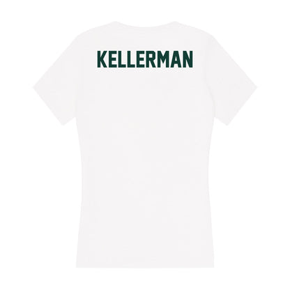 Michigan State - NCAA Women's Gymnastics : Sage Kellerman - Women's V-Neck T-Shirt-1