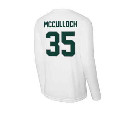 Michigan State - NCAA Men's Basketball : Jesse McCulloch - Activewear Long Sleeve T-Shirt-1