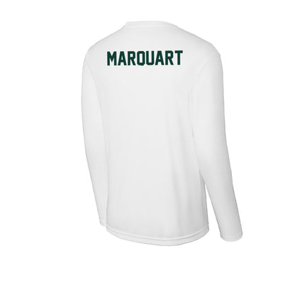 Michigan State - NCAA Women's Gymnastics : Korynne Marquart - Activewear Long Sleeve T-Shirt-1