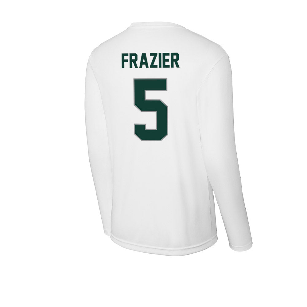 Michigan State - NCAA Football : Makhi Frazier - Activewear Long Sleeve T-Shirt-1