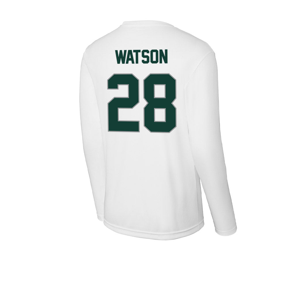 Michigan State - NCAA Women's Soccer : Renee Watson - Activewear Long Sleeve T-Shirt-1