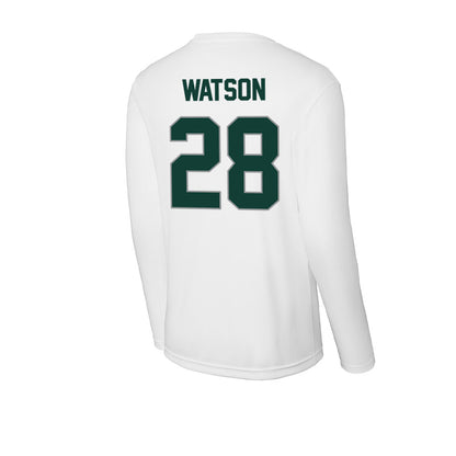 Michigan State - NCAA Women's Soccer : Renee Watson - Activewear Long Sleeve T-Shirt-1