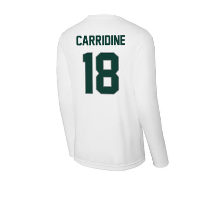 Michigan State - NCAA Football : Atticus Carridine - Activewear Long Sleeve T-Shirt-1