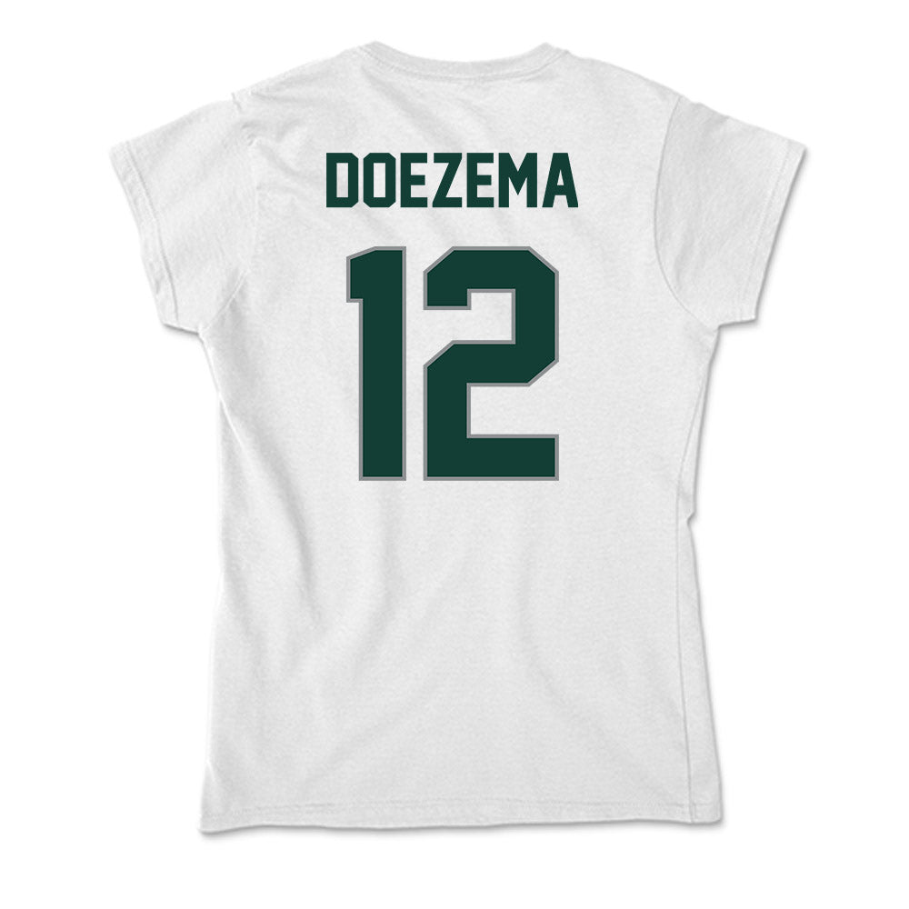 Michigan State - NCAA Women's Volleyball : Evelyn Doezema - Soft Style Women’s T-Shirt-1