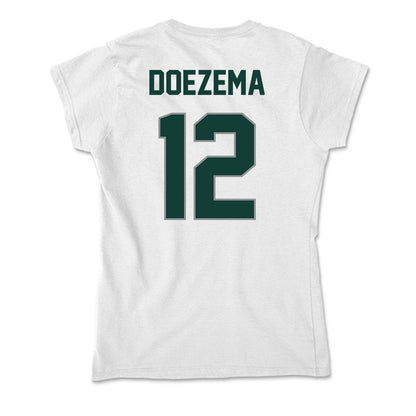 Michigan State - NCAA Women's Volleyball : Evelyn Doezema - Soft Style Women’s T-Shirt-1
