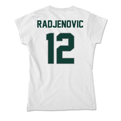 Michigan State - NCAA Men's Tennis : Vuk Radjenovic - Soft Style Women’s T-Shirt-1