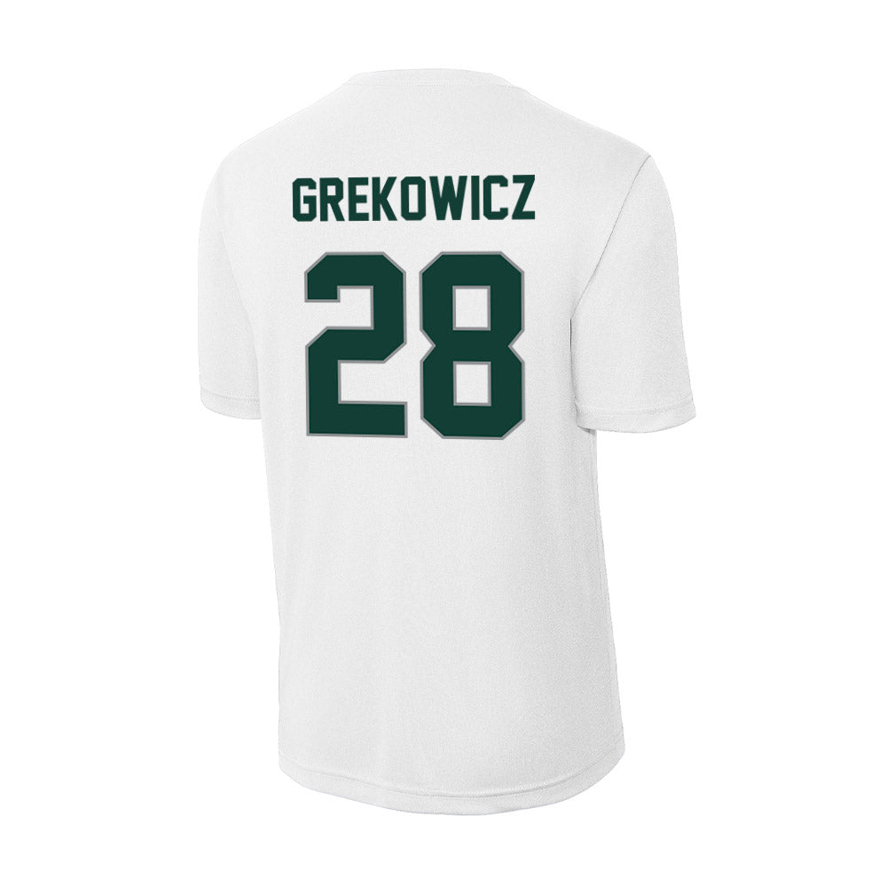 Michigan State - NCAA Men's Soccer : Jake Grekowicz - Activewear T-Shirt-1