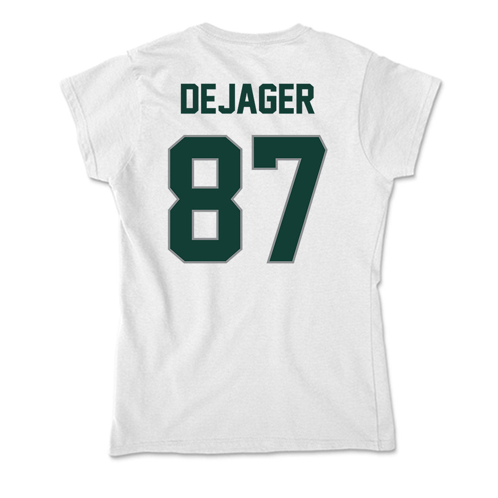 Michigan State - NCAA Football : Luke DeJager - Soft Style Women’s T-Shirt-1