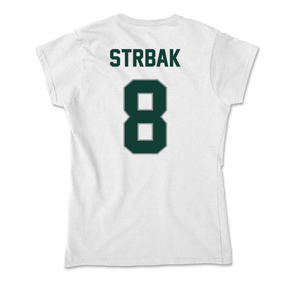 Michigan State - NCAA Men's Ice Hockey : Maxim Strbak - Soft Style Women’s T-Shirt-1