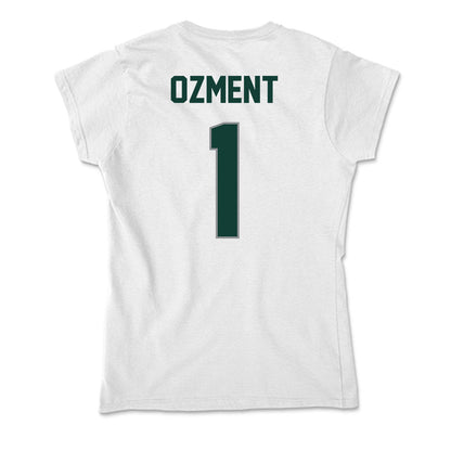 Michigan State - NCAA Women's Basketball : Tory Ozment - Soft Style Women’s T-Shirt-1