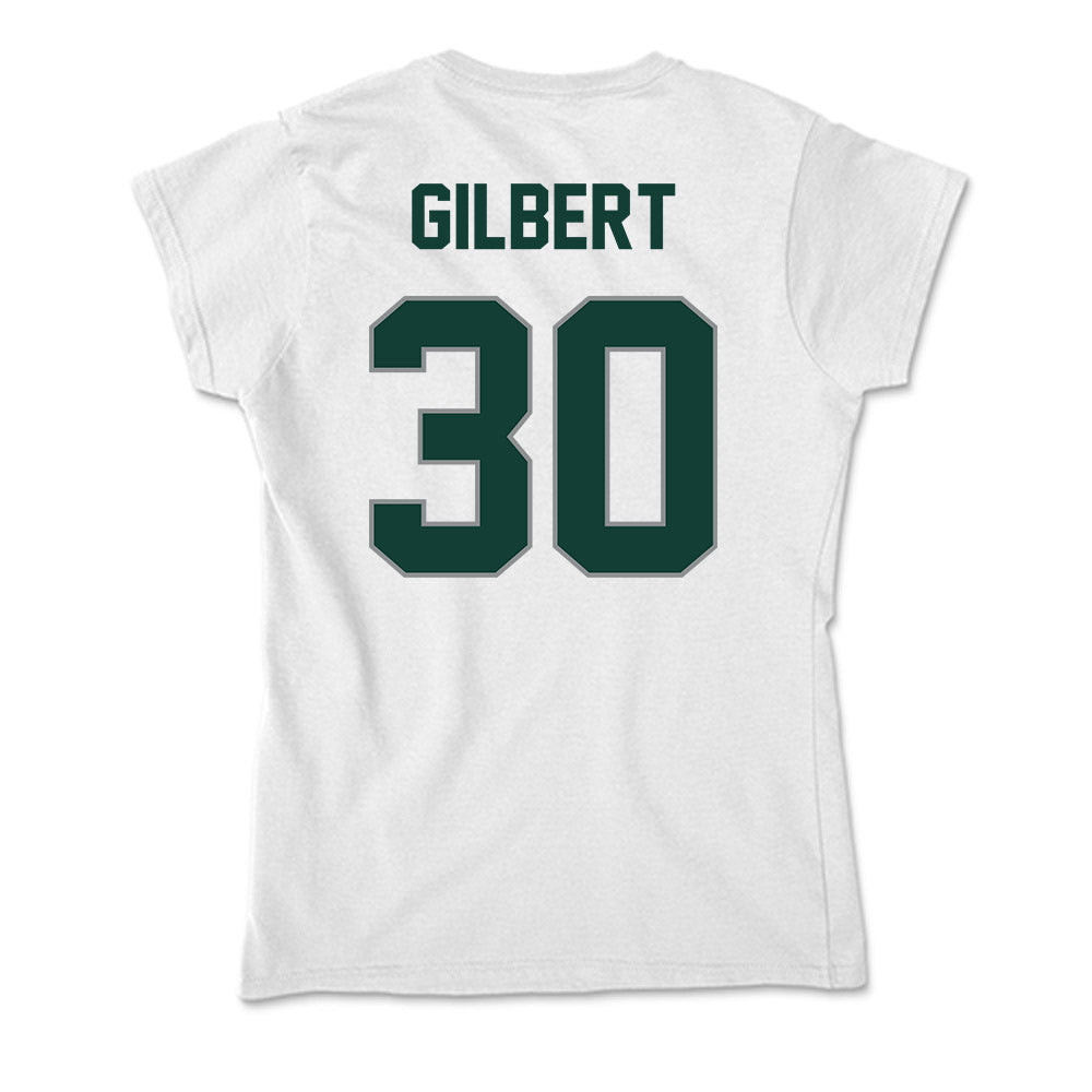 Michigan State - NCAA Men's Ice Hockey : Dolan Gilbert - Soft Style Women’s T-Shirt-1