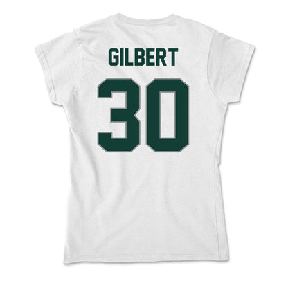 Michigan State - NCAA Men's Ice Hockey : Dolan Gilbert - Soft Style Women’s T-Shirt-1