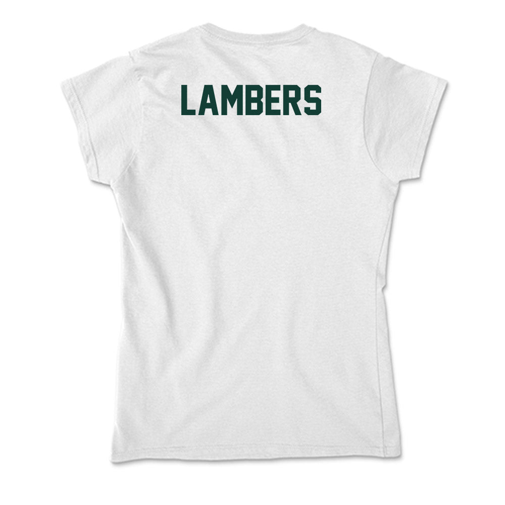 Michigan State - NCAA Men's Track & Field : Parker Lambers - Soft Style Women’s T-Shirt-1