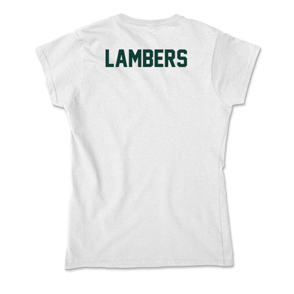 Michigan State - NCAA Men's Track & Field : Parker Lambers - Soft Style Women’s T-Shirt-1