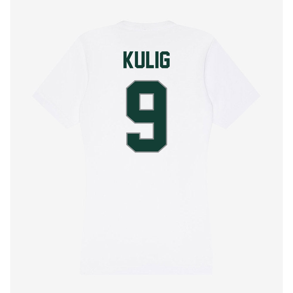 Michigan State - NCAA Women's Volleyball : Zuzanna Kulig - Women's V-Neck T-Shirt-1