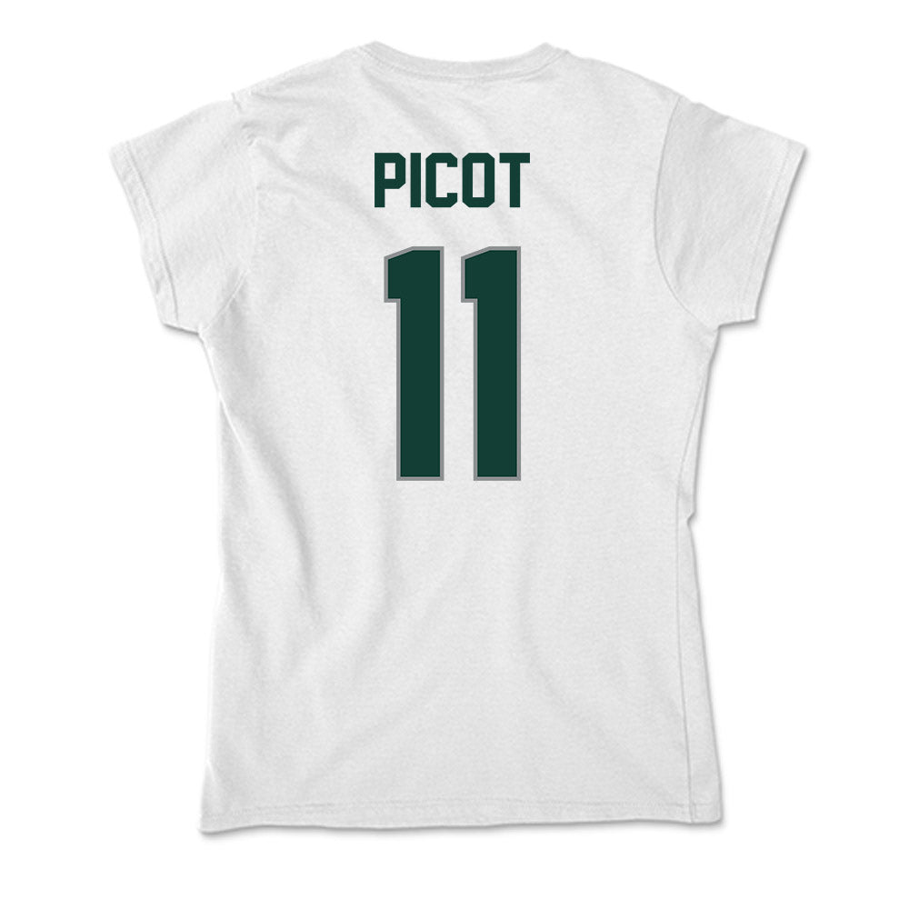 Michigan State - NCAA Baseball : Parker Picot - Soft Style Women’s T-Shirt-1