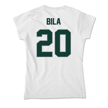 Michigan State - NCAA Softball : Hailey Bila - Soft Style Women’s T-Shirt-1