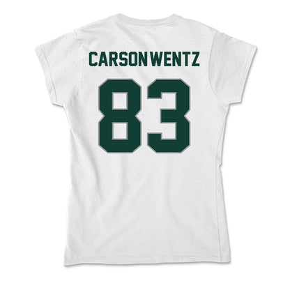 Michigan State - NCAA Football : Jack Carson-wentz - Soft Style Women’s T-Shirt-1