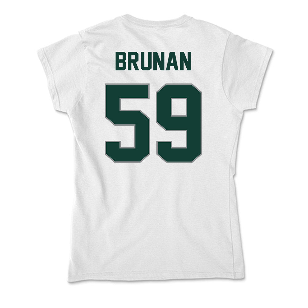 Michigan State - NCAA Football : Kyler Brunan - Soft Style Women’s T-Shirt-1