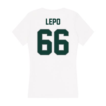 Michigan State - NCAA Football : Ashton Lepo - Women's V-Neck T-Shirt-1