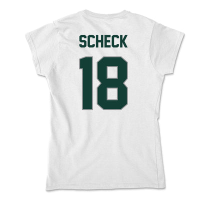 Michigan State - NCAA Women's Volleyball : Breccan Scheck - Soft Style Women’s T-Shirt-1