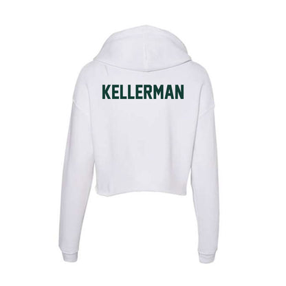 Michigan State - NCAA Women's Gymnastics : Sage Kellerman - Women's Crop Fleece Hoodie-1