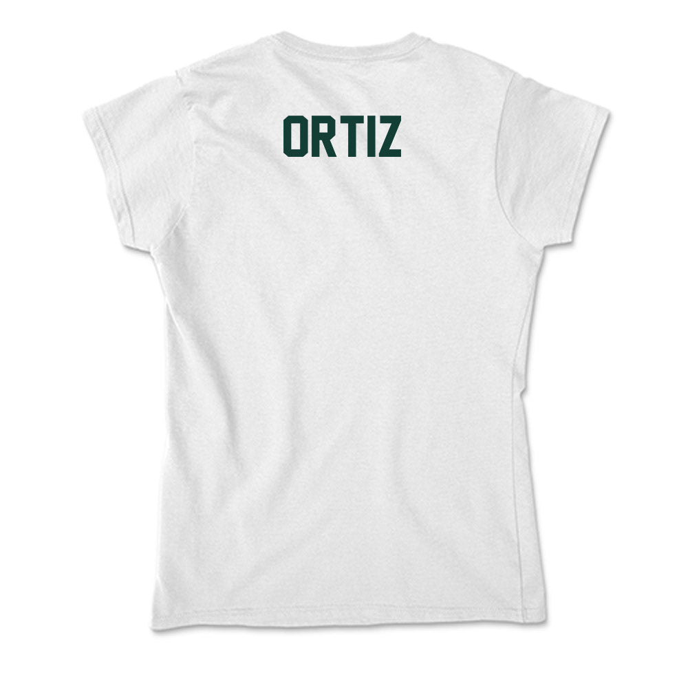 Michigan State - NCAA Women's Gymnastics : Gabriella Ortiz - Soft Style Women’s T-Shirt-1