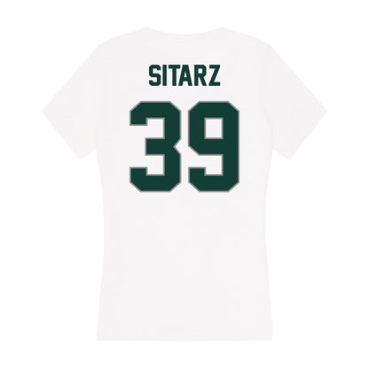 Michigan State - NCAA Baseball : Gavin Sitarz - Women's V-Neck T-Shirt-1