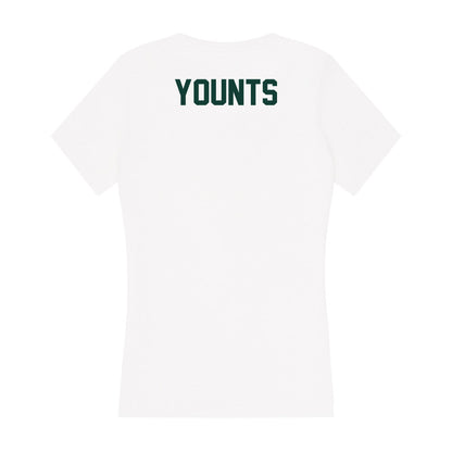 Michigan State - NCAA Wrestling : Connor Younts - Women's V-Neck T-Shirt-1