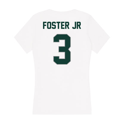 Michigan State - NCAA Football : Montorie Foster Jr - Women's V-Neck T-Shirt-1